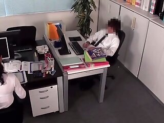 02a0124-sexually Harassing A Mature Office Lady In An Office Alone