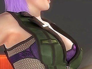 Dead Or Alive - Melons Jiggle - Ayane Military