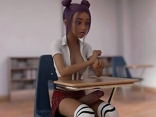 Unruly Students By Redvoidcgi (hermaphroditism Fucks Herself In Public Classroom)