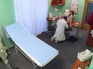 Hidden Camera At The Doctors Office Records Dirty Fuck-fest With A Patient