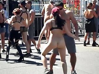 Nude Sub In Public Fair