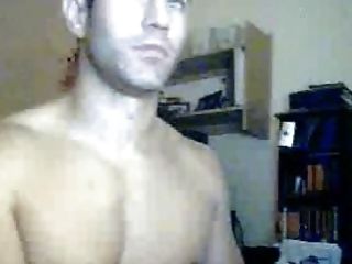 Blue Eyed Heterosexual Playing On Webcam