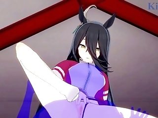 Wild Romp Session With Uma Musume Pretty Derby Characters In A Warehouse At Manhattan Cafe! - Anime Porno