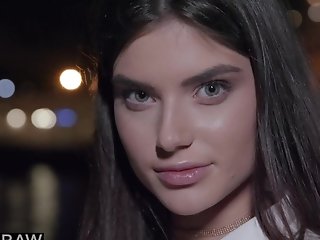 Tushyraw Teenage Sensuous Darkhaired Honey Gapes Like A Pro - Stefany Kyler