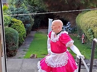 Pink Feminized Male Maid