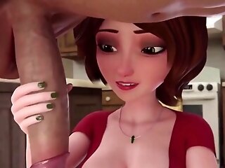 Auntie's Casses Regular Morning Routine - 3 Dimensional Pornography Animation